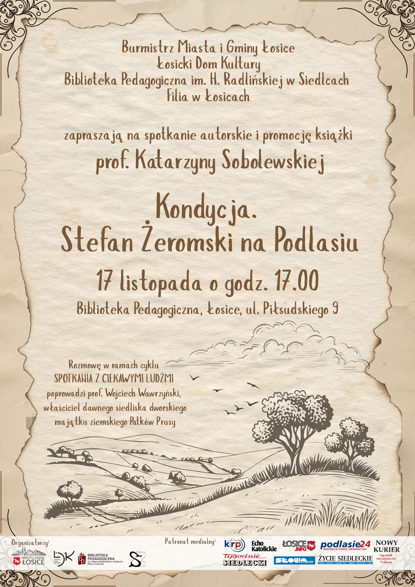 Żeromski wraca na Podlasie – wyjątkowe spotkania z Katarzyn…